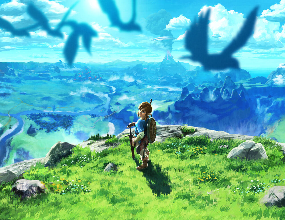 Link et les oiseaux