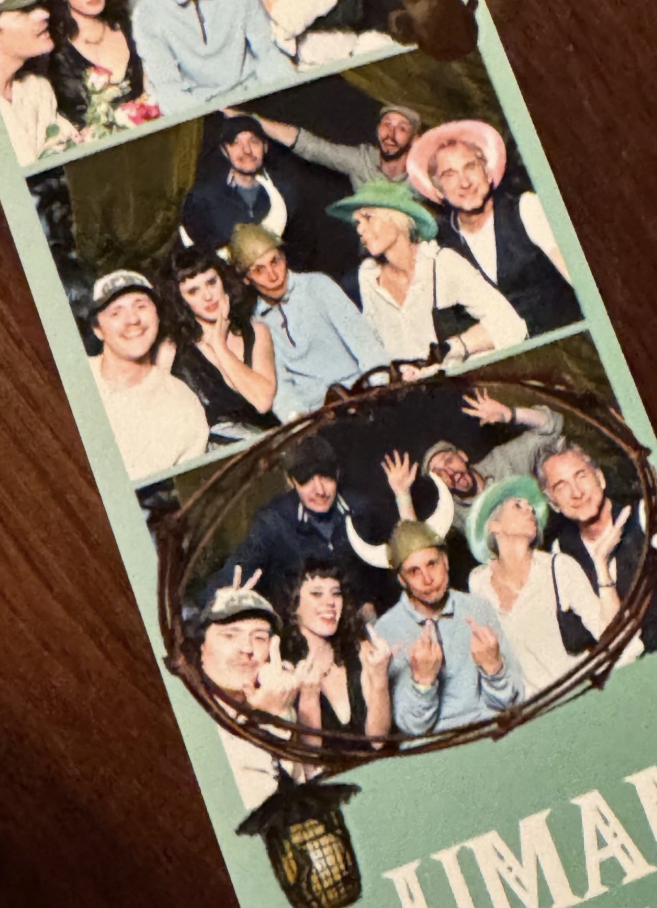 Photomaton de l'équipe