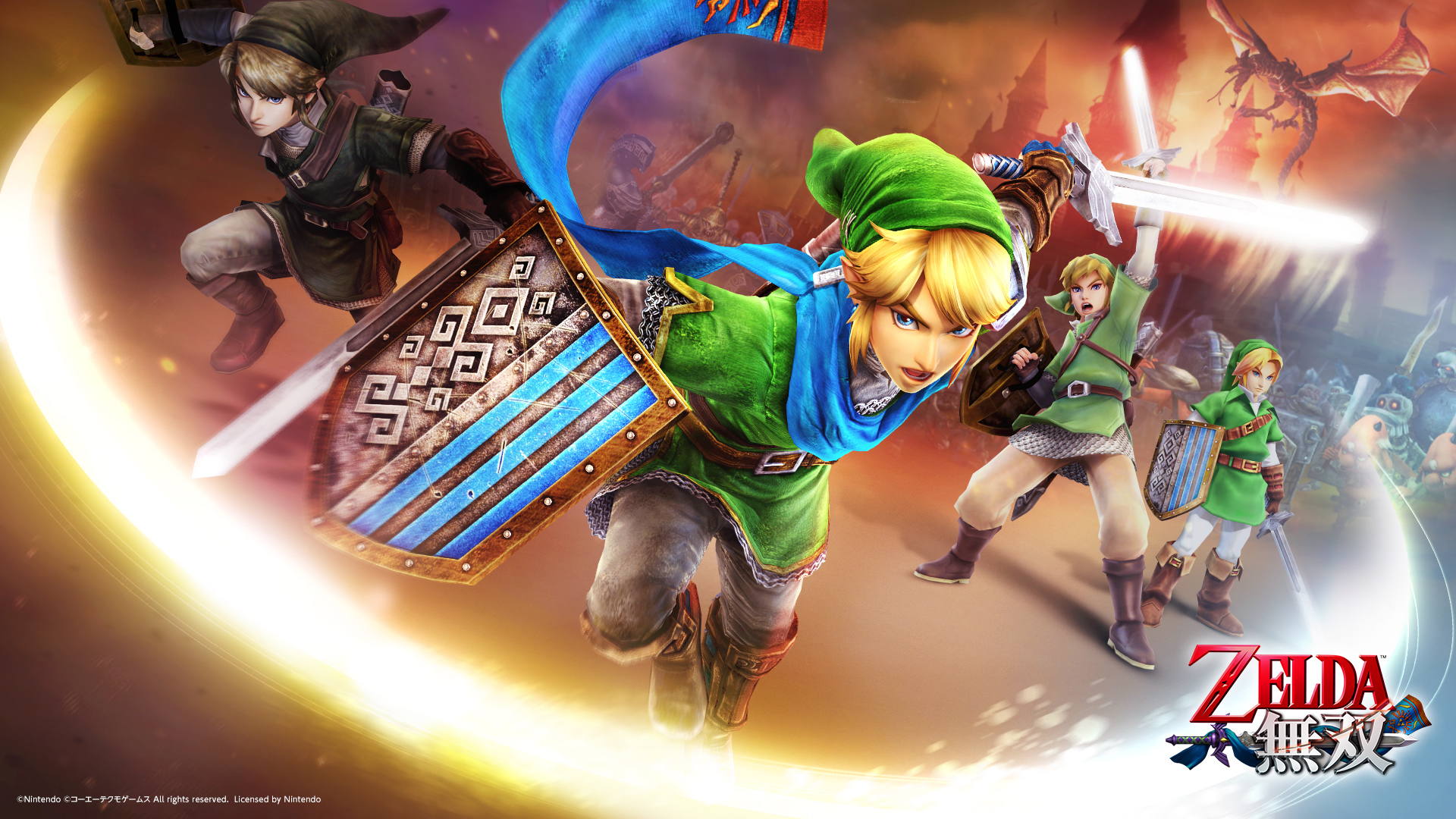 Combats épiques dans les plaines d'Hyrule